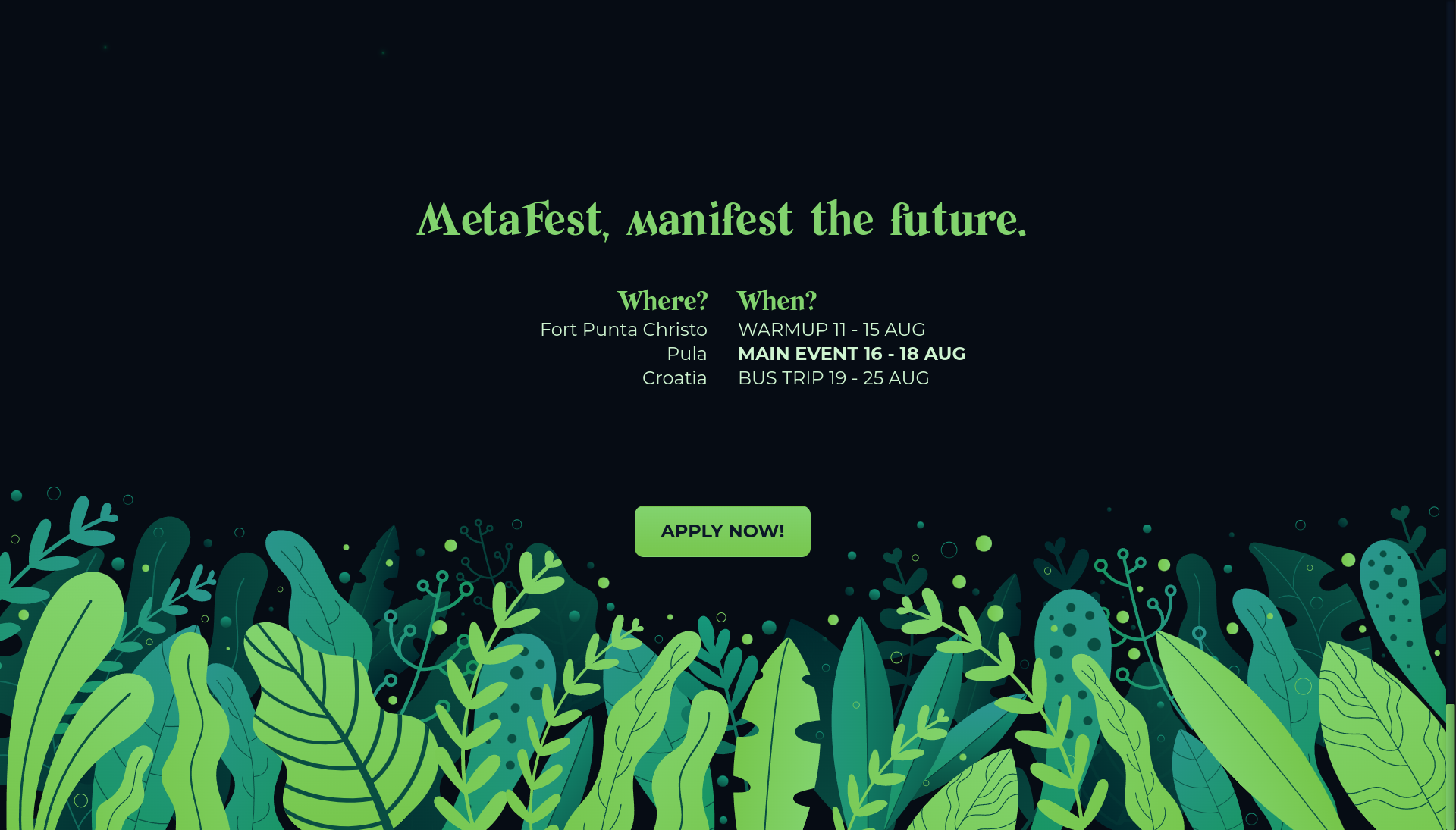 MetaFest: Croatia